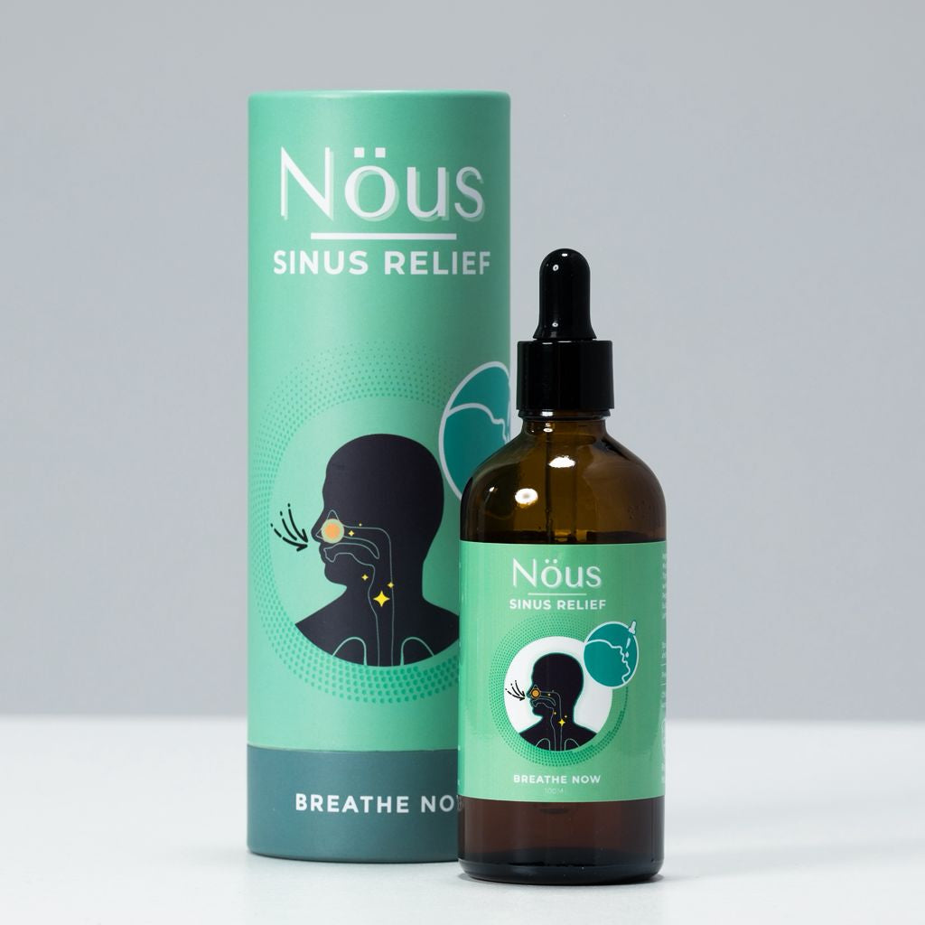 Nöus Sinus Relief Remedy 100ml: Family Size + FREE SHIPPING